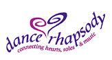 stylized logo of heart with text connecting hearts, soles, and music